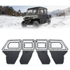 image:imageKEMIMOTO 2IN1 UTV Doors with Vented Window Compatible with CanAm Defender MAX 20172025 Removable PC Upper Windows amp PP Lower Door Panels 4Door Set
