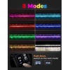 image:imageKEMIMOTO 50 390W X3 LED Light Bar MultiColor Lights with Upper Roof Windshield Mount Brackets Rocker Switch Wiring Kit Compatible with Can Am Maverick X3 amp Max amp R 20172025