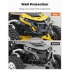 image:imageKEMIMOTO Front Bumper Compatible with Can Am Maverick R 2024 2025 Black Combined Front Brush Guard Protector Coverage Full End Protection Accessories Replace 715010071
