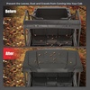 image:imageKEMIMOTO Hard Roof Top Plastic Rooftop Compatible with Can Am Defender HD8 HD10 XMR 20162026 2piece Combination Roof OE Replacement 715002430 Dustproof Sunshade Black Accessories