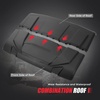 image:imageKEMIMOTO Hard Roof Top Plastic Rooftop Compatible with Can Am Defender HD8 HD10 XMR 20162026 2piece Combination Roof OE Replacement 715002430 Dustproof Sunshade Black Accessories