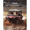 image:imageKEMIMOTO Mud Flaps UTV Mud Guard Compatible with Talon 1000R 1000X 1000X4 Enhanced Coverage Front Engine Splash Mudguard Pyramid Pattern Design Dust Shield Accessories
