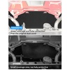 image:imageKEMIMOTO Mud Flaps UTV Mud Guard Compatible with Talon 1000R 1000X 1000X4 Enhanced Coverage Front Engine Splash Mudguard Pyramid Pattern Design Dust Shield Accessories