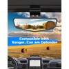 image:imageKEMIMOTO Rear View Mirrors 360 Adjustment Compatible with 20152026 Polaris Ranger 1000 900 570 XP SP Crew Midsize Can am Defender HD8910 106inch Wide View Convex NoVibration Accessories