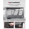 image:imageKEMIMOTO Rear Windshield Hard Coated Back Window Compatible with Kawasaki Mule Pro FXT 2015 and Kawasaki Mule Pro DXT 2016 Clear UTV Window Accessories