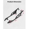image:imageKEMIMOTO Rock Sliders Nerf Bar Compatible with Polaris General 1000 General XP 1000 20162026 2 Seat Side Step Bumper Protection Frame Accessories