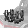 image:imageKEMIMOTO Single Bow Rack AutoGrip Hunting Tool Holder Gear Mount with Rubber Straps Compatible with Sportsman and RZR with 1 Tie Down Anchor Hole 2PackDouble Rack