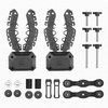 image:imageKEMIMOTO Single Bow Rack AutoGrip Hunting Tool Holder Gear Mount with Rubber Straps Compatible with Sportsman and RZR with 1 Tie Down Anchor Hole 2PackDouble Rack