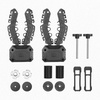 image:imageKEMIMOTO Single Bow Rack AutoGrip Hunting Tool Holder Gear Mount with Rubber Straps Compatible with Sportsman and RZR with 1 Tie Down Anchor Hole 2PackSingle Rack
