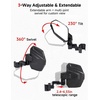 image:imageKEMIMOTO UTV Side Mirrors 2026 Upgraded Extendable Mirrors Compatible with Polaris Ranger General CanAm Defender CFMOTO UForce Adjustable Telescopic Rear View Mirror for ProFit Cage Accessories