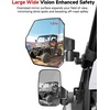 image:imageKEMIMOTO UTV Side Mirrors 2026 Upgraded Extendable Mirrors Compatible with Polaris Ranger General CanAm Defender CFMOTO UForce Adjustable Telescopic Rear View Mirror for ProFit Cage Accessories