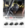 image:imageKEMIMOTO UTV Side Mirrors 2026 Upgraded Extendable Mirrors Compatible with Polaris Ranger General CanAm Defender CFMOTO UForce Adjustable Telescopic Rear View Mirror for ProFit Cage Accessories