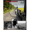 image:imageKEMIMOTO UTV Side Mirrors 2026 Upgraded Extendable Mirrors Compatible with Polaris Ranger General CanAm Defender CFMOTO UForce Adjustable Telescopic Rear View Mirror for ProFit Cage Accessories