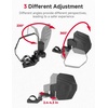 image:imageKEMIMOTO UTV Side Mirrors 2026 Upgraded Extension 3in1 Adjustments Large View787x63 Fit in 1652 RollBar Compatible with Polaris RZRCanAm X3 PioneerJohn Deere and CFMOTO