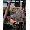image:imageKEMIMOTO UTV Side Mirrors APillar Extendable View CNC Base Mirrors Compatible with Polaris RZR XP 1000 Zforce 950 500 800 CFMOTO Uforce 500 800 Accessories Factory Mount Adjustable Large Mirrors