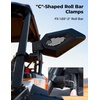 image:imageKEMIMOTO UTV Side Mirrors AutoFold SpringBack No Manual Adjustments Fits 1652 Roll Bars Compatible with RZR CanAm X3 Talon Mule Pioneer Wildcat US Flag Pattern