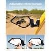 image:imageKEMIMOTO UTV Side Mirrors Automatic Folding and Resetting in The Event of Collision Compatible with Can Am Maverick R and R Max XX RSX RS with SmartShox 2024 2025 Shatterproof Glass