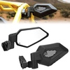 image:imageKEMIMOTO UTV Side Mirrors Automatic Folding and Resetting in The Event of Collision Compatible with Can Am Maverick R and R Max XX RSX RS with SmartShox 2024 2025 Shatterproof Glass