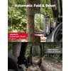 image:imageKEMIMOTO UTV Side Mirrors Breakaway AutoReset Side View Mirrors Compatible with 20162025 CanAm Defender amp Defender MAX HD5 HD7 HD8 HD9 HD10 Fits Full Half amp No Door