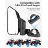 image:imageKEMIMOTO UTV Side Mirrors Spring Back Feature Mirrors for 16520 Roll Cage No Need to Readjust After Fold Compatible with Polaris RZRCan Am X3PioneerTalonMuleCFMOTO
