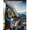 image:imageKEMIMOTO UTV Side Mirrors Spring Back Feature Mirrors for 16520 Roll Cage No Need to Readjust After Fold Compatible with Polaris RZRCan Am X3PioneerTalonMuleCFMOTO