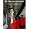 image:imageKEMIMOTO UTV Side View Mirrors Compatible with Polaris Ranger 570 500 900 XP 20142025 2026 Spring Back Feature Fit profit tube Intelligent AutoReset Function Accessories Parts