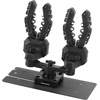 image:imageKEMIMOTO UTV Under Seat Bow Rack AutoGrip Hunting Tool Holder Gear Mount with Rubber Straps Compatible with CanAm Defender Polaris Ranger