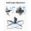 image:imageKEMIMOTO Upgrade Toolfree Adjustable Rear View Mirror Compatible with Polaris Ranger 1000 XP 900 500 570Crew WideAngle Convex AntiVibration Rearview Mirror Accessories Replace 2879969
