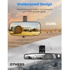 image:imageKEMIMOTO Upgraded Rear View Mirror with Sliding Height Adjustment Compatible with Polaris Ranger 500 570 900 XP 1000 XPCrew 20172026 Wide View Convex Rear Mirror Replace2879969