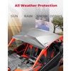 image:imageKEMIMOTO X3 Aluminum Roof Silver Compatible with Can Am Maverick X3 20172026 Metal Roof Top Shading 2 Doors Accessories Replace OEM 715002900