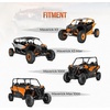 image:imageKEMIMOTO X3 Front amp Rear Fender Flares 6 PSC Extended Mud Flaps Mud Guards Compatible with CanAm Maverick X3 amp Max DS RS RC MR Turbo RR 20172025 Replace 715002973