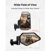 image:imageKEMIMOTO X3 Side Mirrors Upgraded Spring Back Mirrors Allows Automatic Reset After Fold Side View Mirrors Compatible with 20172025 Can Am Maverick X3 amp Max RS DS Turbo RR US Flag Pattern