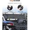 image:imageKEMIMOTO X3 Windshield Net Compatible with Cam Am X3 amp Max Rear Soft Mesh Window Back Mesh Windscreen Net Sun UV Protection Keeps from Debris Mud Allows Airflow Ventilated
