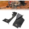 image:imageKEMIMOTO 1 Pair Fender Flares for Battery Compartment Compatible with Polaris Ranger XP 1000 Crew 20172025 Mud Guards Durable Protection Panels Not Compatible with Ranger 1000Northstar Edition