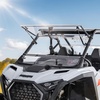 image:imageKEMIMOTO 2025 PRO XP Flip Windshield Compatible with 20252026 Polaris RZR PRO XP PRO XP4 PRO S PRO S4 3IN1 Flip Up Front Window AntiUV DoubleSided Hard Coated Vented Folding Full Windshield