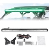 image:imageKEMIMOTO 50 390W X3 LED Light Bar MultiColor Lights with Upper Roof Windshield Mount Brackets Rocker Switch Wiring Kit Compatible with Can Am Maverick X3 amp Max amp R 20172025