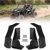 image:imageKEMIMOTO UTV Fender Flares 4PCS Extended Mud Flap Guards Compatible with Polaris RZR S 900S 1000RZR 4 900 20152020 Complete Front and Rear Set