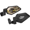 image:imageKEMIMOTO UTV Side Mirrors Automatic Folding and Resetting in The Event of Collision Compatible with Can Am Maverick R and R Max XX RSX RS with SmartShox 2024 2025 Shatterproof Glass