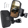 image:imageKEMIMOTO UTV Side View Mirrors Compatible with Polaris Ranger 570 500 900 XP 20142025 2026 Spring Back Feature Fit profit tube Intelligent AutoReset Function Accessories Parts