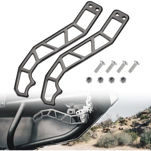 image:imageKEMIMOTO 2Pack Door Handles Compatible with CanAm Maverick X3  Replace Original Straps Easier Door Release Bolton Design No Drilling Required 5Min Installation 2Door4Door Fit2