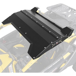 image:imageKEMIMOTO Aluminum Roof Compatible with Can Am Maverick R 2024 2 Seater Hard Roof Dustproof Waterproof Sun Visor Compatible with Maverick R 2024 Accessories Replace OEM 705015973 705015974
