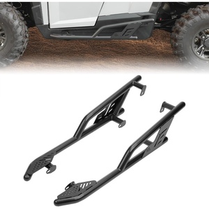 image:imageKEMIMOTO Rock Sliders Nerf Bar Compatible with Polaris General 1000 General XP 1000 20162026 2 Seat Side Step Bumper Protection Frame Accessories