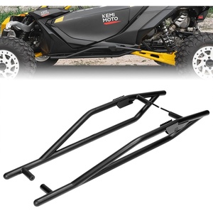 image:imageKEMIMOTO UTV Nerf Bars Rock Sliders Compatible with Can Am Maverick R 2024 2025 Side Steps Side Bumper Protector Replace 715007170