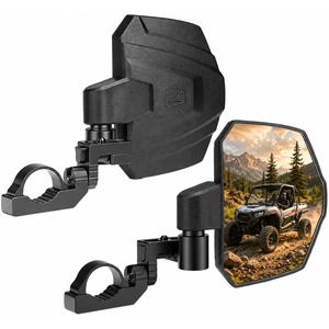 image:imageKEMIMOTO UTV Side Mirrors 2026 Upgraded Extension 3in1 Adjustments Large View787x63 Fit in 1652 RollBar Compatible with Polaris RZRCanAm X3 PioneerJohn Deere and CFMOTO