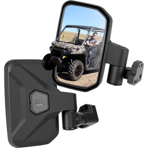 image:imageKEMIMOTO UTV Side Mirrors Breakaway AutoReset Side View Mirrors Compatible with 20162025 CanAm Defender amp Defender MAX HD5 HD7 HD8 HD9 HD10 Fits Full Half amp No Door