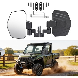 image:imageKEMIMOTO Upgrade Side Mirrors Extension Adjustable Compatible with Polaris Ranger CrewXD 1500 20242026 Northstar Premium Ultimate DoorAPillar Mounted Accessories Replace 28890992889862