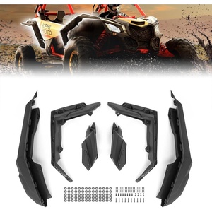 image:imageKEMIMOTO X3 Front amp Rear Fender Flares 6 PSC Extended Mud Flaps Mud Guards Compatible with CanAm Maverick X3 amp Max DS RS RC MR Turbo RR 20172025 Replace 715002973