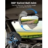 image:imageKEMIMOTO 102 Width Rearview Center Mirror Compatible with Polaris XPEDITION XPXP 5 ADVADV 5 Accessories ShatterResistant 360 Adjustment UTV Rear View Mirror Replace 2884486