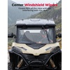 image:imageKEMIMOTO 5MM DOT Glass Windshield with Wiper Compatible with 20232026 CFMOTO ZForce 950 Sport amp Trail  ZForce 800 Trail G2 Scratch Resistant 5MM Thick DOT Approved Glass Front Full Windshield