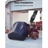 image:imageKEMIMOTO ATV Cover Universal 4 Wheeler Cover Quad Cover Compatible with Polaris Sportsman 570 450 Fourtrax CanAm Kawasaki Arctic Cat CFMOTO 827L X 512W X 465HL787x 433x 43